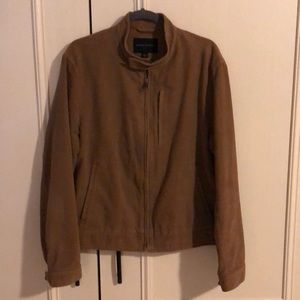 Banana Republic moto jacket brushed